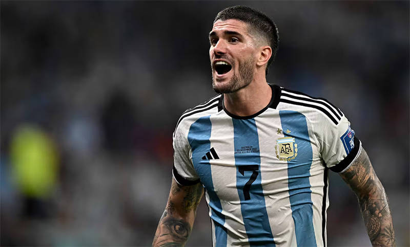 De Paul: “Nosotros venimos a jugar al fútbol, no hacemos política”