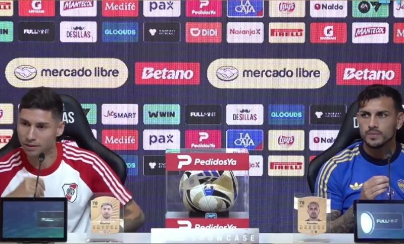 Paredes y Montiel palpitan el Superclásico: “Es un partido que todos quieren jugar”