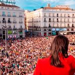 Multitud en Madrid aclamó a María Corina Machado y reclamó libertad para Venezuela