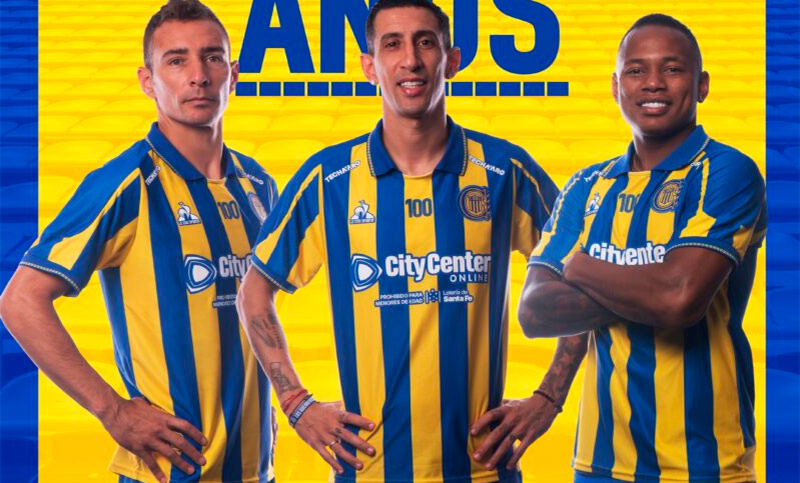De cara a su debut en la Libertadores y con guiño al Gigante, Central presentó la nueva camiseta