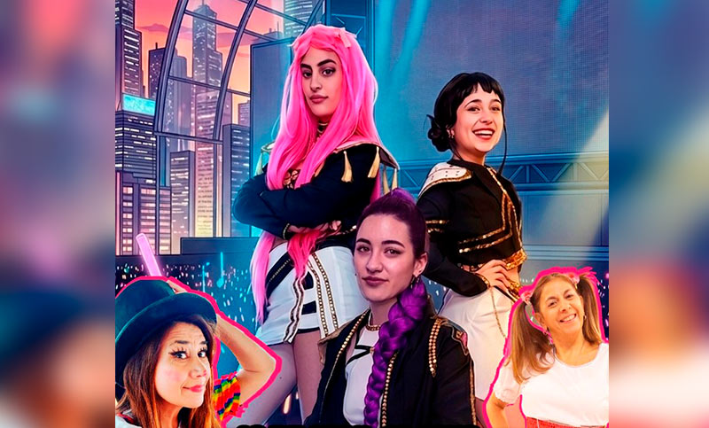 Magia, humor, canciones y coreografías de la mano de “Las chicas doradas con Mary y Gabyta”