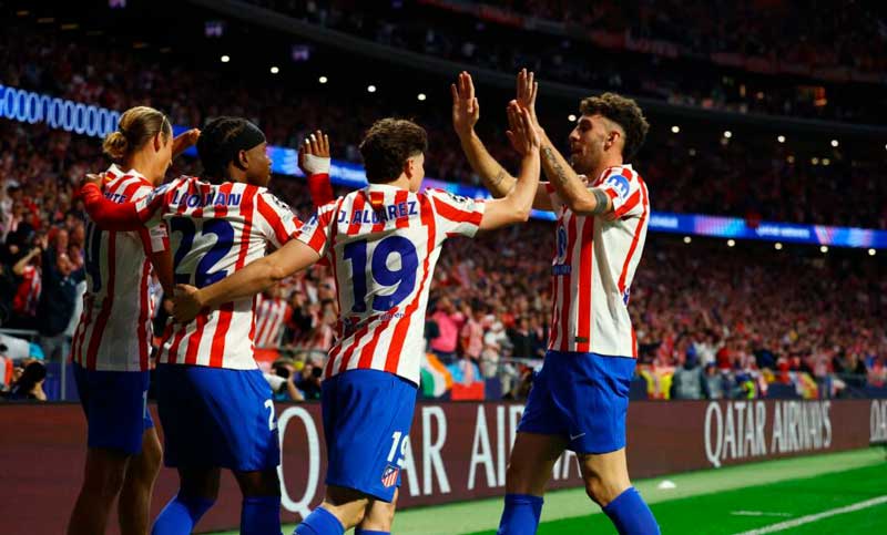 Atlético Madrid y PSG aseguraron sus cupos en las semifinales de la Uefa Champions League
