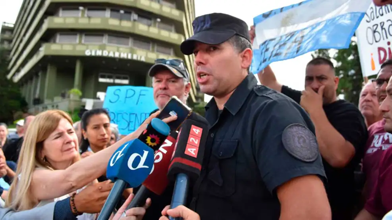 Salario y obra social, ejes de la inédita movilización de las cinco fuerzas federales de seguridad
