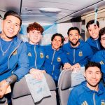Argentina llegó a Estados Unidos para defender el título mundial