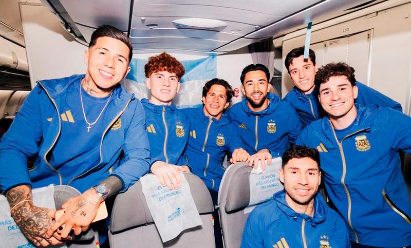 Argentina llegó a Estados Unidos para defender el título mundial