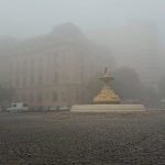La niebla lo invade todo: ¿de qué se trata el alerta violeta que rige en Santa Fe?
