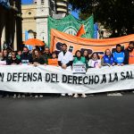 La Marcha Federal de la Salud también se sintió en Rosario: “El sistema está roto”