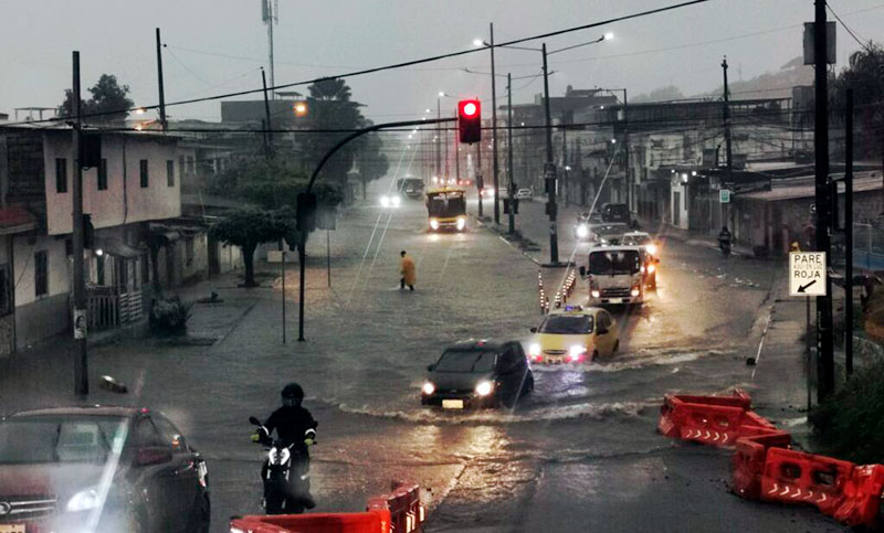 Intensas lluvias en Ecuador dejan 19 fallecidos y más de 119.000 damnificados