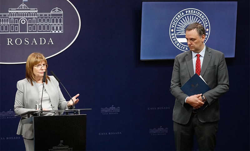Adorni convocó a los senadores de La Libertad Avanza, pero Bullrich adelantó que no irá