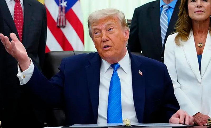 Trump anunció que este domingo firmará el acuerdo con Irán para poner fin a la guerra