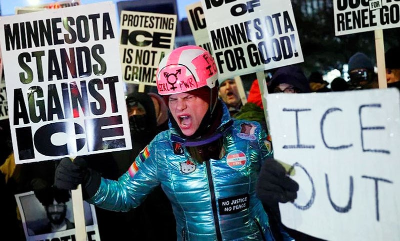 Denuncian al ICE de generar terror en Minnesota con detenciones arbitrarias y abusos contra los Derechos Humanos