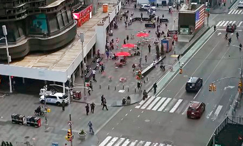 Pánico en Nueva York: tiroteo en Times Square tras el desfile de los Knicks