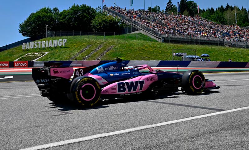 F1: Colapinto tuvo un arranque interesante en Austria y terminó decepcionado