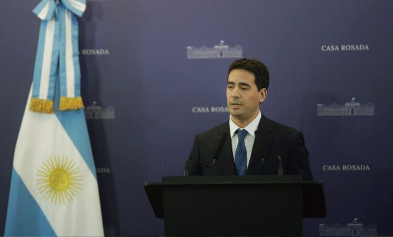 Tras la salida de Adorni, Adrián Ravier debuta como vocero presidencial en la Casa Rosada