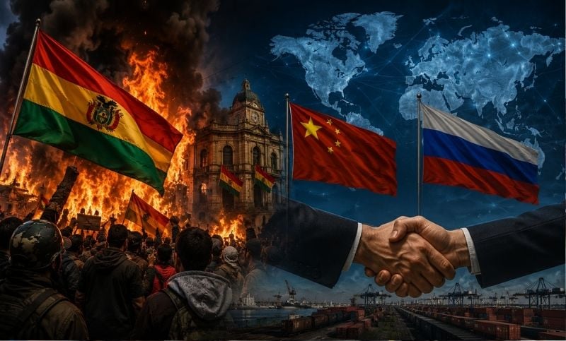 Bolivia en llamas y el nuevo tablero global: entre el estallido social de Rodrigo Paz y el eje estratégico Pekín-Moscú
