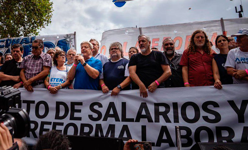 El Frente de Sindicatos Unidos denunció ante la OIT la intervención de la UOM y el desplazamiento ilegal de Abel Furlán