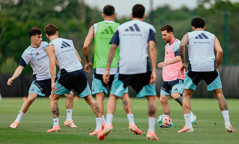 Argentina enfrenta a Honduras, en un amistoso previo al Mundial