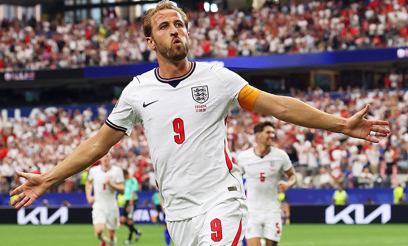 Inglaterra fue demoledor en su estreno y venció a Croacia por 4 a 2