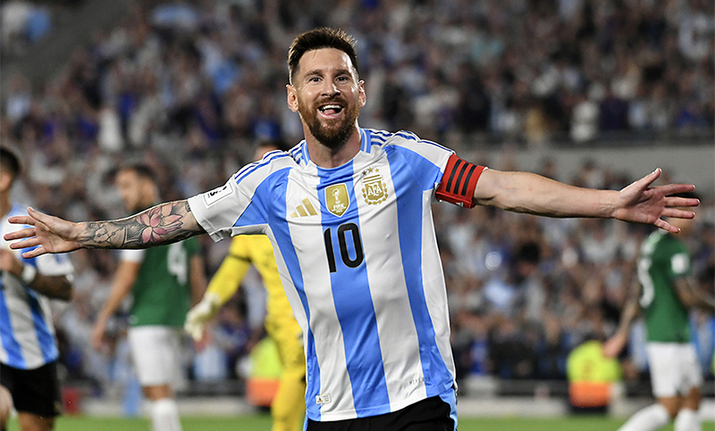 Una pareja de Mar del Plata homenajeó a Messi en el nacimiento de su hija