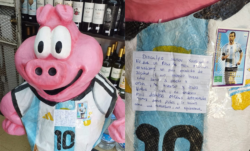 Devolvieron a Orson y pidieron disculpas: “Estábamos un poco excedidos de alcohol”