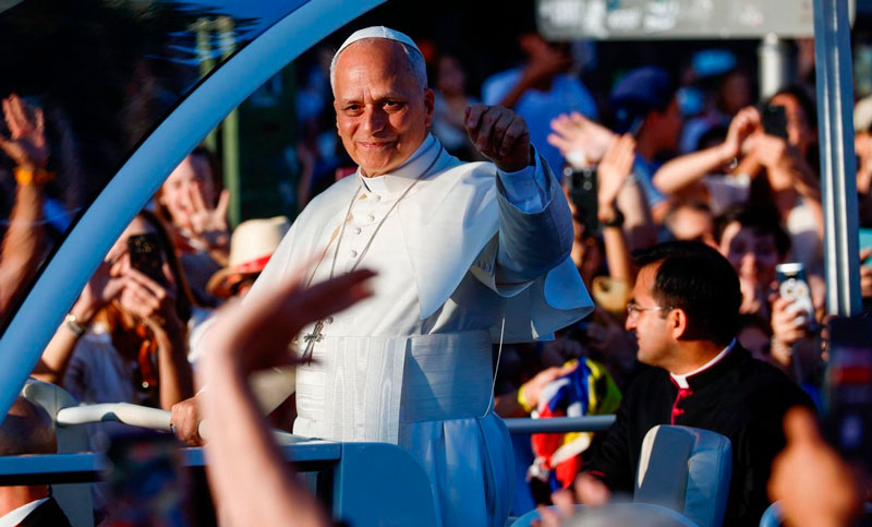Más de un millón de fieles aclamaron al papa León XIV en Madrid