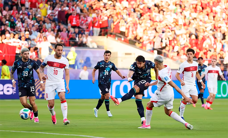 Con gol de Galarza Fonda, Paraguay le ganó 1 a 0 a Turquía 