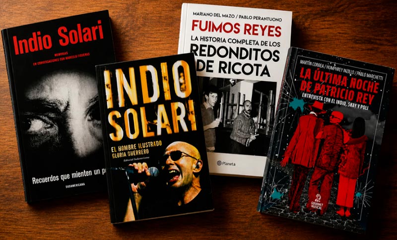 Bibliografía esencial para comprender el universo del Indio Solari y la leyenda de Los Redondos