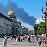 Ucrania ataca objetivos en San Petersburgo durante la apertura del principal foro económico de Rusia