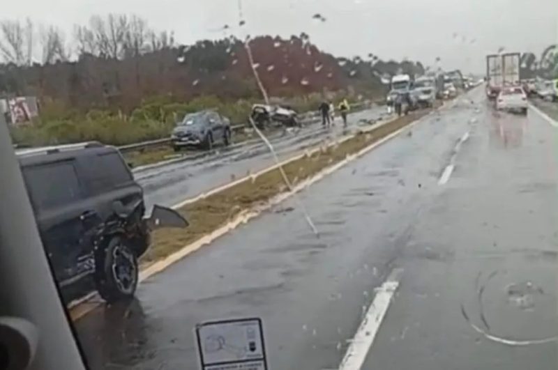Tragedia en Ruta 12: cuatro muertos tras un choque múltiple a la altura de Isla Talavera