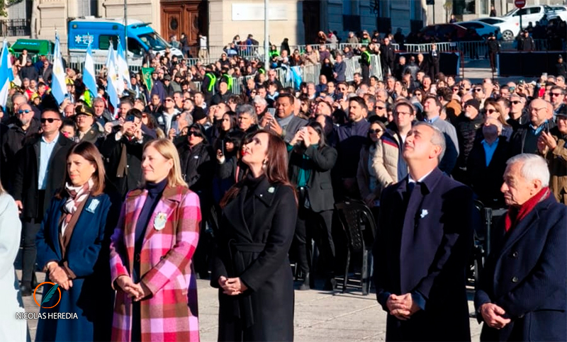 Villarruel confirmó que visitará Rosario en el Día de la Bandera y se reencontrará con Milei