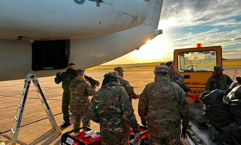 Partió el primer avión argentino hacia Venezuela con ayuda humanitaria