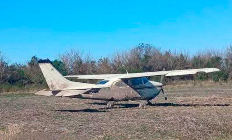 Otra avioneta misteriosa: apareció en una zona rural de Cayastacito e investigan probables vínculos narcos