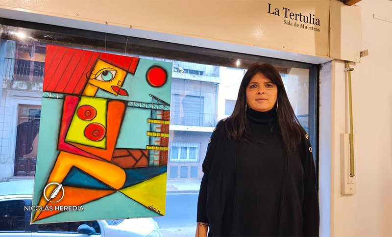 La artista plástica Clarisa Masciarelli presenta «Puente», su nueva muestra