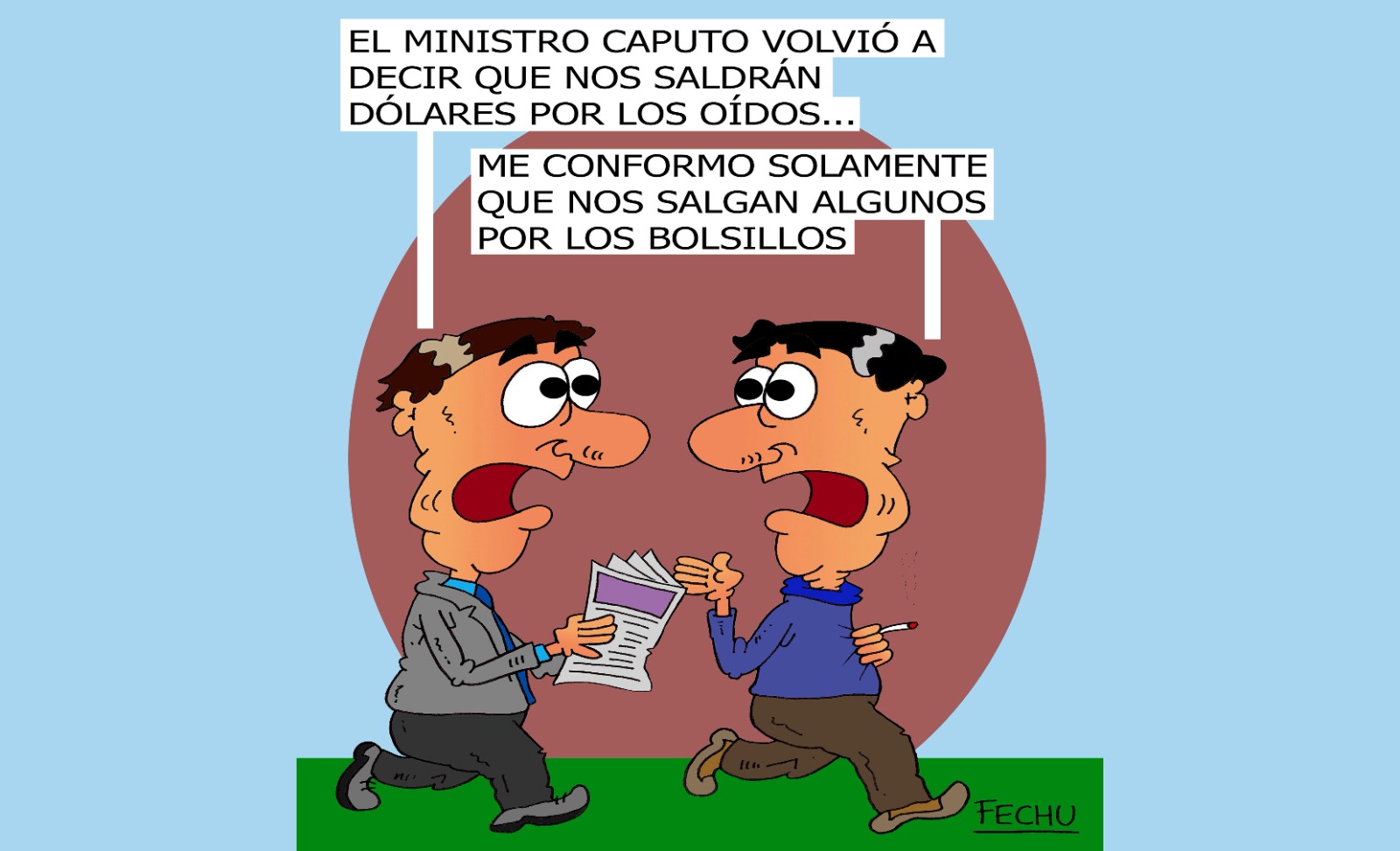 Dólares por todos lados