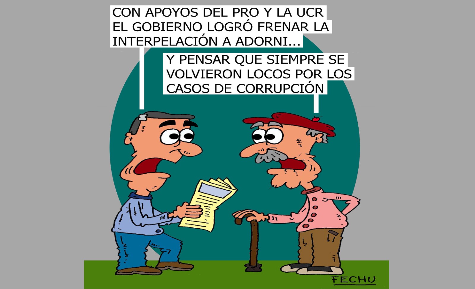 Encubriendo a los amigos