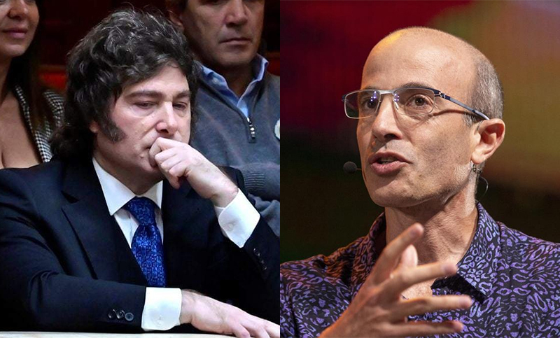 Yuval Noah Harari criticó a Milei por su idea de crear empresas no humanas a través de la Inteligencia Artificial