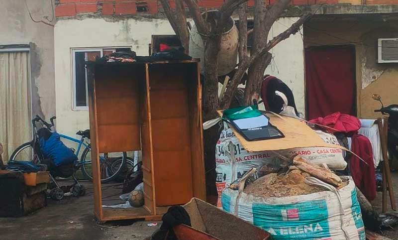 Piden colaboración para una familia que perdió todo tras el incendio de su casa