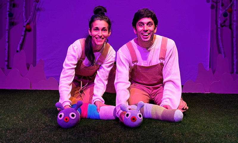 ITO teatro para bebés, una obra sensorial de teatro, títeres y cuentos para disfrutar en vacaciones de invierno