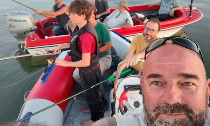 Cinco pescadores son buscados intensamente en el Río de la Plata