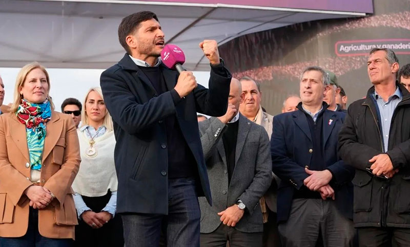Pullaro reclamó al Gobierno menos retenciones y créditos accesibles para el campo en Agroactiva