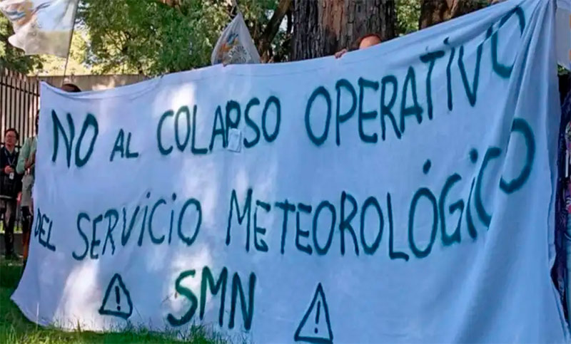 En medio de los recortes volvió a renunciar el director del Servicio Meteorológico Nacional