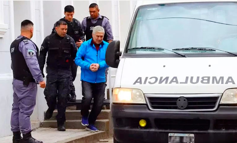 Internaron de urgencia a Lázaro Báez por un cuadro de neumonía
