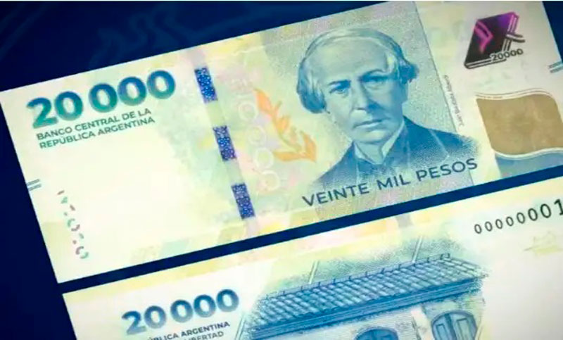 El Gobierno importará billetes de $20.000 de China y exportará producción a Nigeria