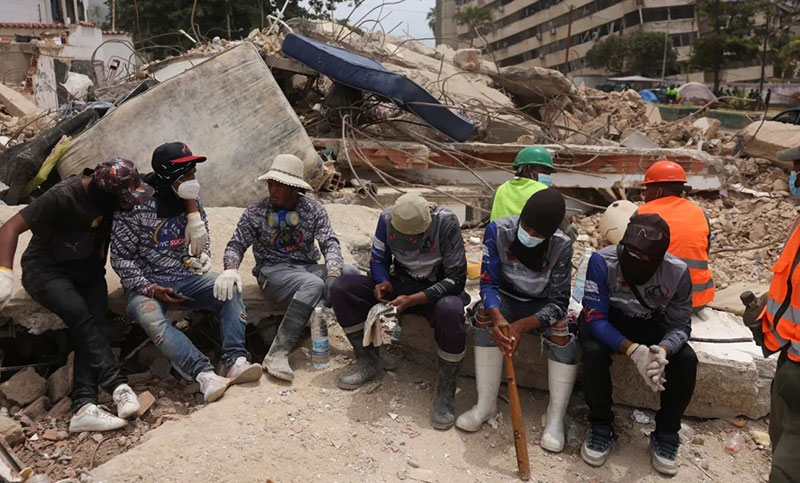 Catátrofe en Venezuela: ascienden a 3.342 los fallecidos y a 16.740 los heridos por los terremotos