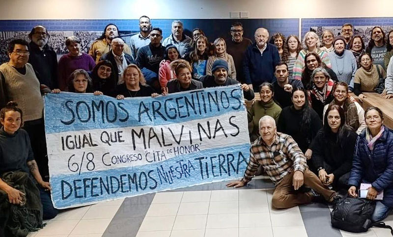 Crece la convocatoria a la marcha al Congreso contra la extranjerización de las tierras
