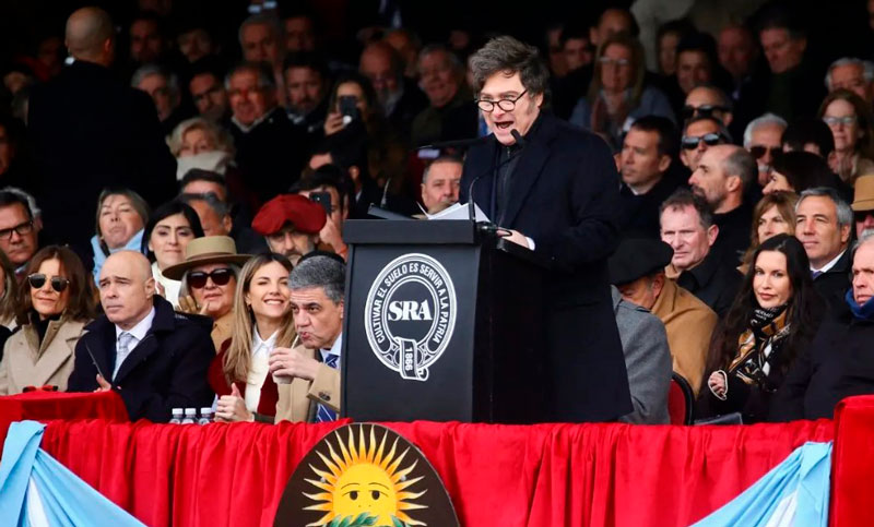 El campo espera el discurso de Milei en el cierre de la Expo Rural de Palermo