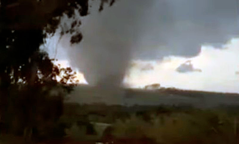Un tornado azotó el sur de Brasil, dejando viviendas destruidas y varios heridos
