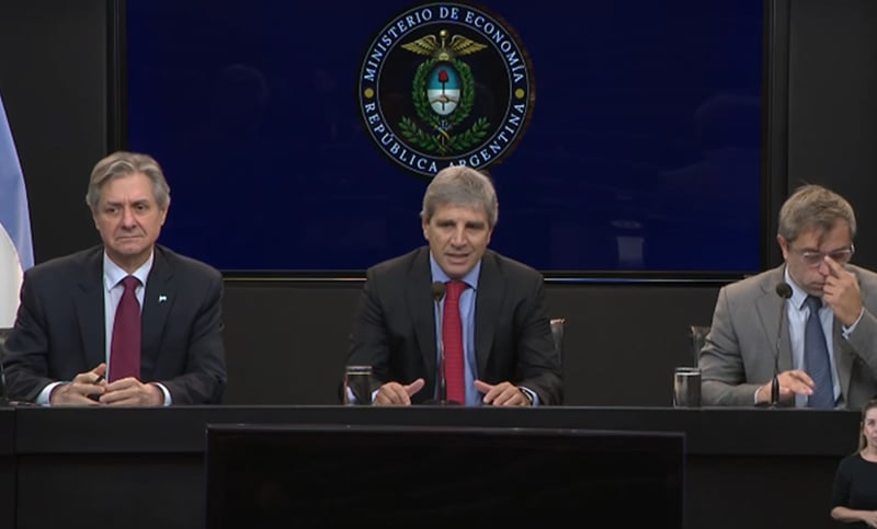 Caputo informó el programa financiero de 2027: el objetivo de ser “investment grade” y la salida a los mercados como opción