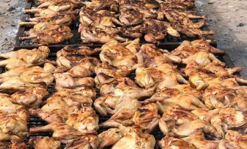 Más de 40 personas se intoxicaron tras una pollada solidaria para ayudar a una beba en Coronel Pringles