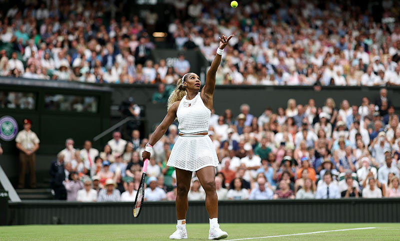 Serena Williams volvió al ruedo y perdió en Wimbledon